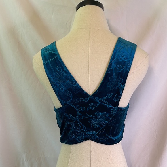 Velvet Festival Crop Top - Picture 5 of 6